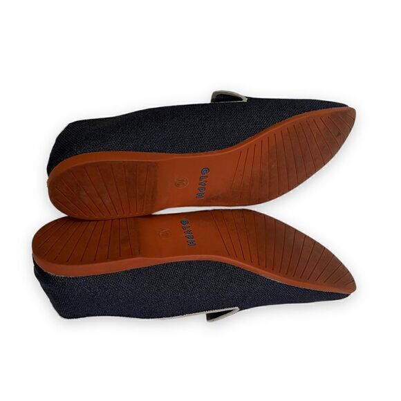 Glyph Knit Flat in Marlin Navy Blue Machine Washable - Picture 8 of 12